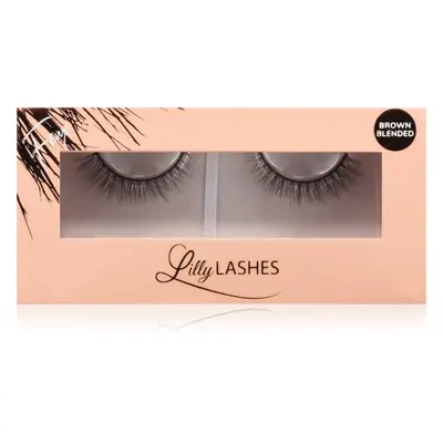 Lilly Lashes Everyday Faux Mink Brown Blended umělé řasy typ Naked 1 pár