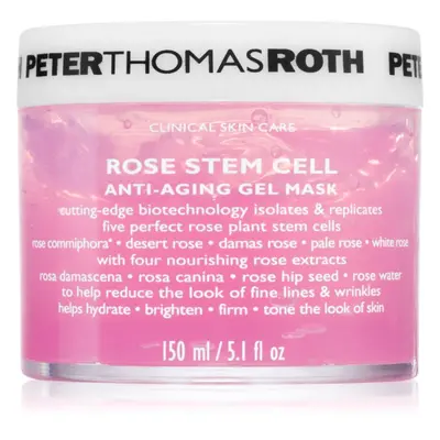 Peter Thomas Roth Rose Stem Cell Anti-Aging Gel Mask hydratační maska s gelovou texturou 150 ml