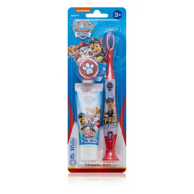 Nickelodeon Paw Patrol Travel Kit sada zubní péče pro děti 3y+ Soft 1 ks