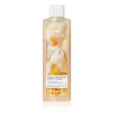 Avon Senses Simply Luxurious krémový sprchový gel 250 ml