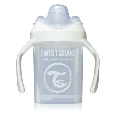 Twistshake Training Cup White tréninkový hrnek 230 ml