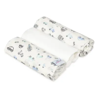 Babymatex Muslin Design plena Cars 3 ks