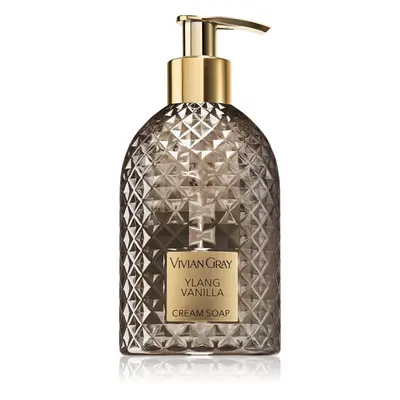 Vivian Gray Gemstone Ylang & Vanilla vyživující krémové mýdlo 300 ml