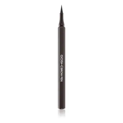 Gosh Brow Pen fix na obočí odstín Grey Brown 1,1 ml