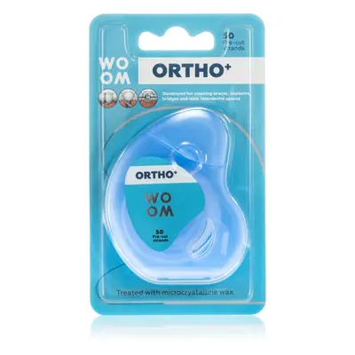 WOOM Ortho+ dentální nit 50 ks