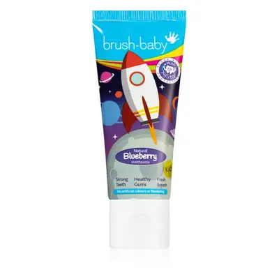 Brush Baby Rocket dětská zubní pasta borůvka 50 ml