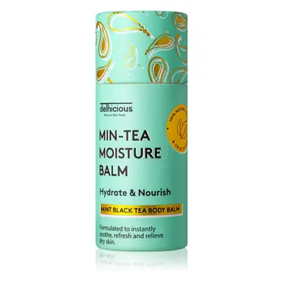 delhicious MIN-TEA MOISTURE BALM intenzivní regenerační tělový balzám pro suchou a citlivou poko