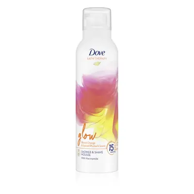 Dove Bath Therapy Glow sprchová pěna Blood Orange & Rhubarb 200 ml