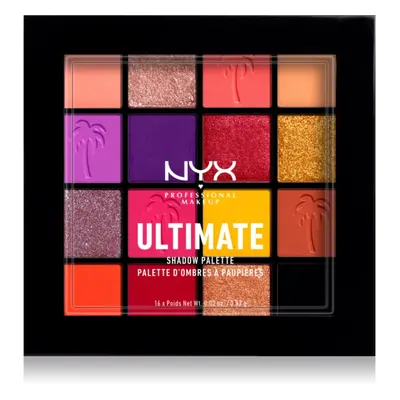 NYX Professional Makeup Ultimate Shadow Palette paletka očních stínů odstín 13 - Festival 16 x 0