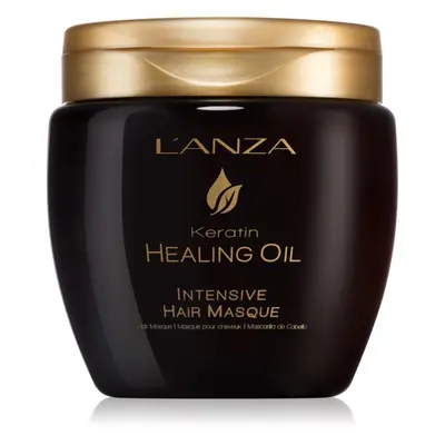 L'anza Keratin Healing Oil Intensive Hair Masque vyživující maska pro hladké a zářivé vlasy 210 