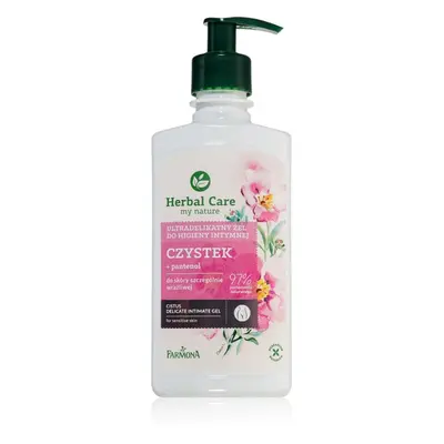 Farmona Herbal Care Cistus jemný gel na intimní hygienu pro citlivou pokožku 330 ml