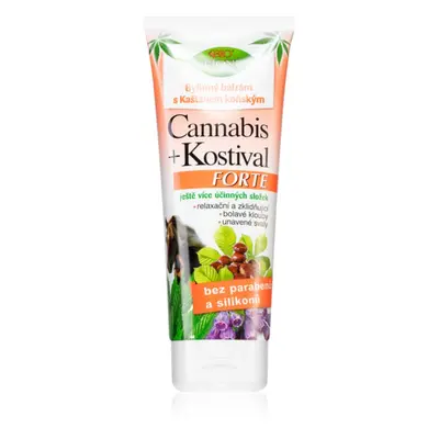 Bione Cosmetics Cannabis Kostival Forte bylinný fluid na svaly, klouby a vazy 205 ml