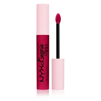 NYX Professional Makeup Lip Lingerie XXL tekutá rtěnka s matným finišem odstín 21 - Stamina 4 ml