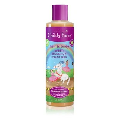 Childs Farm Hair & Body Wash mycí emulze na tělo a vlasy Blackberry & Organic Apple 250 ml