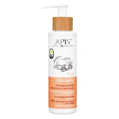 Apis Natural Cosmetics Fruit Cleansing odličovací emulze pro dokonalé vyčištění pleti 150 ml