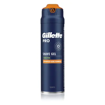 Gillette Pro Sensitive gel na holení pro muže 200 ml