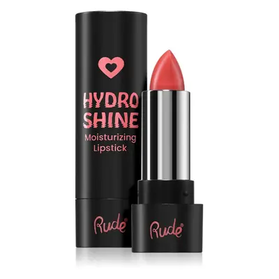 Rude Cosmetics Hydro Shine Moisturizing Lipstick krémová hydratační rtěnka odstín Sweet Rose 3.7