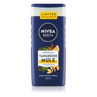 Nivea Men Tangerine Mule sprchový gel na obličej, tělo a vlasy 250 ml