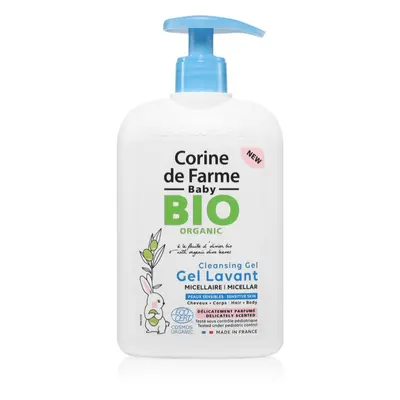 Corine de farme Baby BIO Cleansing Gel micelární gel na tělo a vlasy pro děti 500 ml