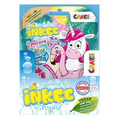 Craze INKEE Unicorn Beach koupelová bomba pro děti 1 ks