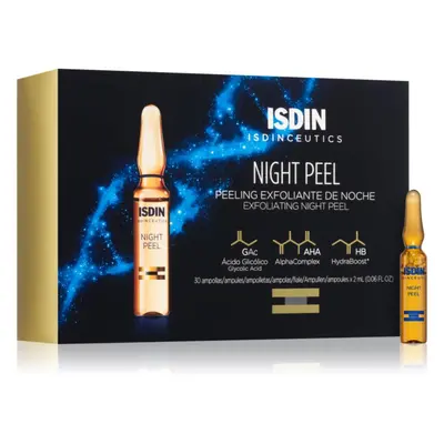 ISDIN Isdinceutics Night Peel exfoliační peelingové sérum v ampulích 30x2 ml