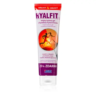 HYALFIT Hyalfit gel hřejivý hřejivý masážní gel na unavené svaly 150 ml