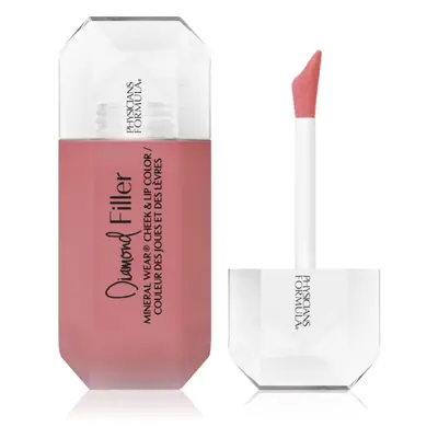 Physicians Formula Mineral Wear® Diamond Filler rtěnka na rty a tváře odstín Radiant Pink 7,3 ml