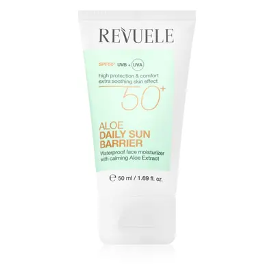 Revuele Daily Sun Barrier Aloe zklidňující denní krém SPF 50+ 50 ml