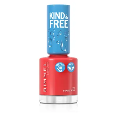 Rimmel Kind & Free lak na nehty odstín 155 Sunset Soar 8 ml