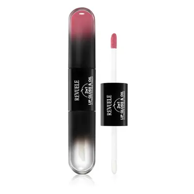 Revuele 2IN1 Lip Gloss & Oil lesk na rty 2 v 1 odstín 03 7 ml