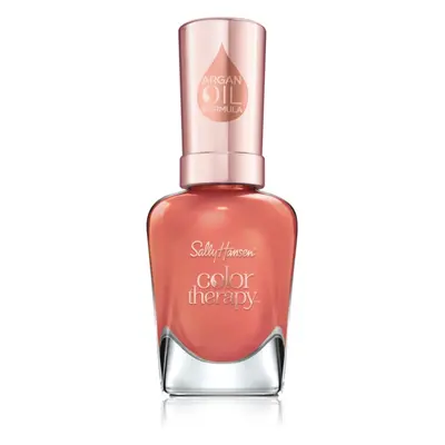 Sally Hansen Color Therapy pečující lak na nehty odstín 300 Soak At Sunset 14.7 ml