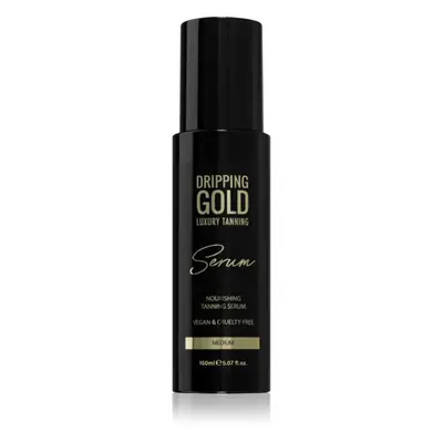 Dripping Gold Luxury Tanning Serum samoopalovací přípravek na tělo a obličej odstín Medium 150 m