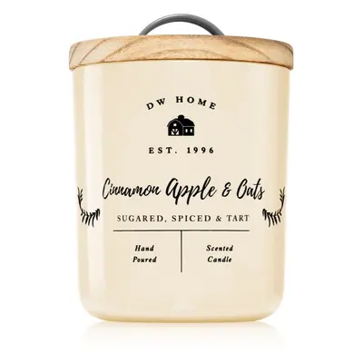 DW Home Farmhouse Cinnamon Apple & Oats vonná svíčka 241 g