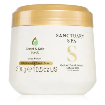 Sanctuary Spa Golden Sandalwood solný peeling na tělo 300 g