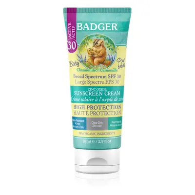 Badger Sun ochranný krém pro kojence SPF 30 87 ml