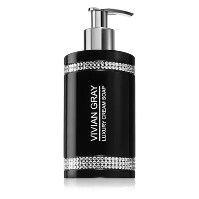 Vivian Gray Crystals Black krémové mýdlo 250 ml