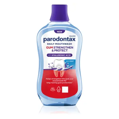 Parodontax Strengthen and Protect Icy Mint ústní voda 500 ml