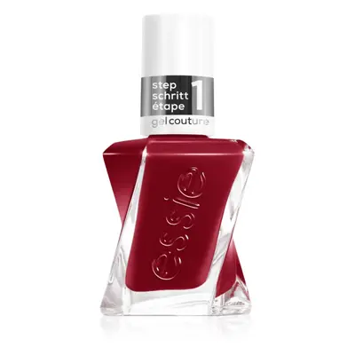 essie gel couture 2.0 lak na nehty s gelovým efektem odstín 509 paint the gown red 13,5 ml