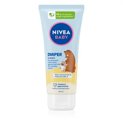 NIVEA BABY ochranný krém na každodenní péči o zadeček 100 ml