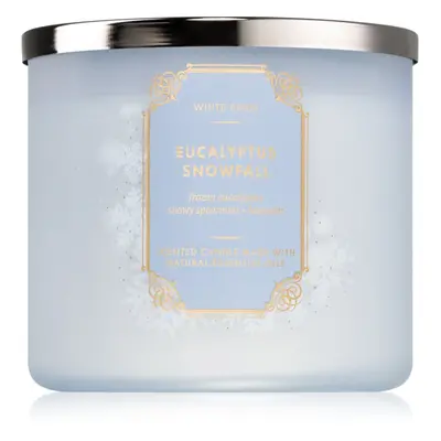 Bath & Body Works Eucalyptus Snowfall vonná svíčka 411 g