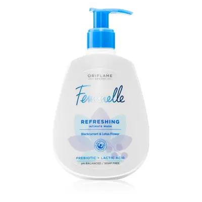 Oriflame Feminelle Refreshing gel pro intimní hygienu Blackcurrant & Lotus Flower 300 ml