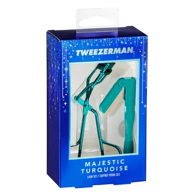 Tweezerman Majestic Turquoise dárková sada na řasy