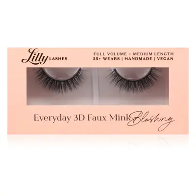 Lilly Lashes Everyday 3D Faux Mink umělé řasy typ Blushing 1 pár