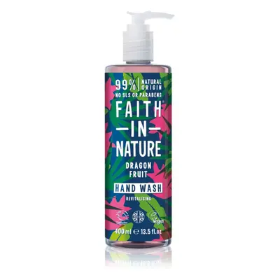 Faith In Nature Dragon Fruit přírodní tekuté mýdlo na ruce s revitalizačním účinkem 400 ml