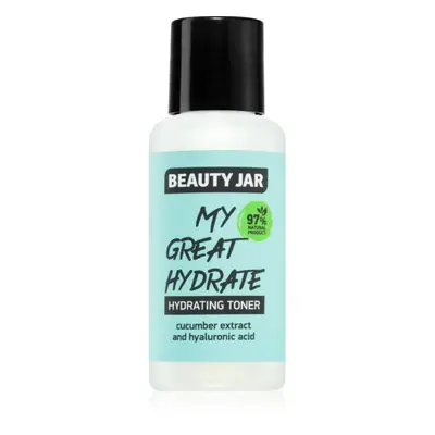 Beauty Jar My Great Hydrate hydratační tonikum s výtažky z okurky 80 ml