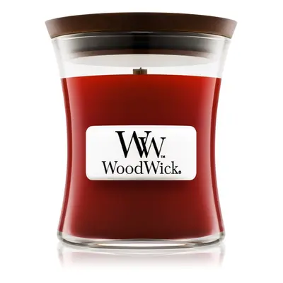 Woodwick Cinnamon Chai vonná svíčka s dřevěným knotem 85 g