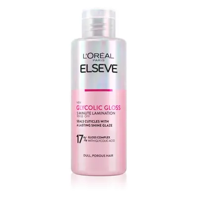 L’Oréal Paris Elseve Glycolic Gloss maska na vlasy pro uhlazení a obnovu poškozených vlasů 200 m