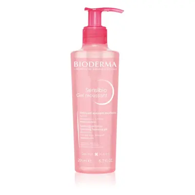 Bioderma Sensibio Gel Moussant jemný zklidňující čisticí a odličovací gel 200 ml