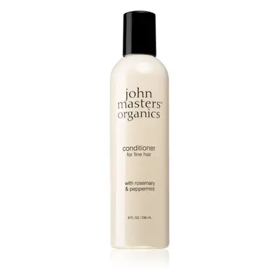 John Masters Organics Rosemary & Peppermint Conditioner kondicionér pro jemné vlasy 236 ml