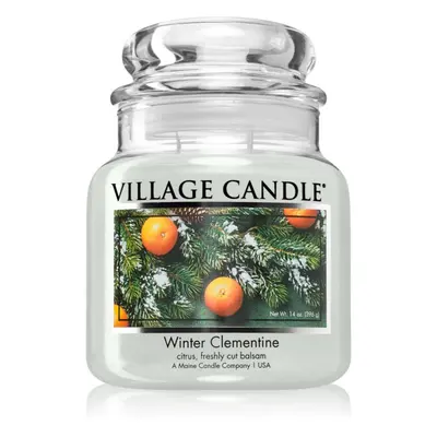 Village Candle Winter Clementine vonná svíčka 396 g